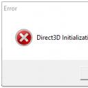 Why does an error occur when installing DirectX?